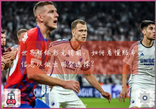 世界杯体彩竞猜前，如何看懂赔率信息以做出明智选择？